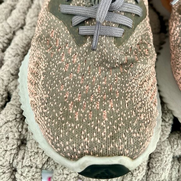 Adidas AlphaBounce Running Shoes Speckled Gray & Pink– Size 6.5 - Picture 11 of 15